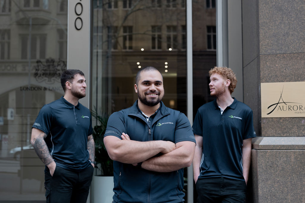 JEN Electrical team Melbourne